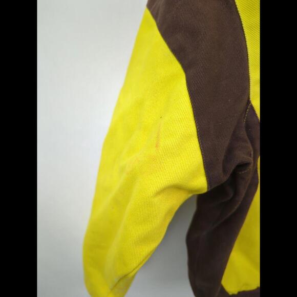 [SOLD] RARE JH DESIGNS Men's Sz XL Yellow M&M Nascar Racing Jacket Elliot Sadler - Picture 9 of 12